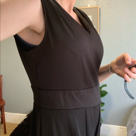 Emma & Michele Jumpsuit leg slits 12 black - Picture 5 of 8